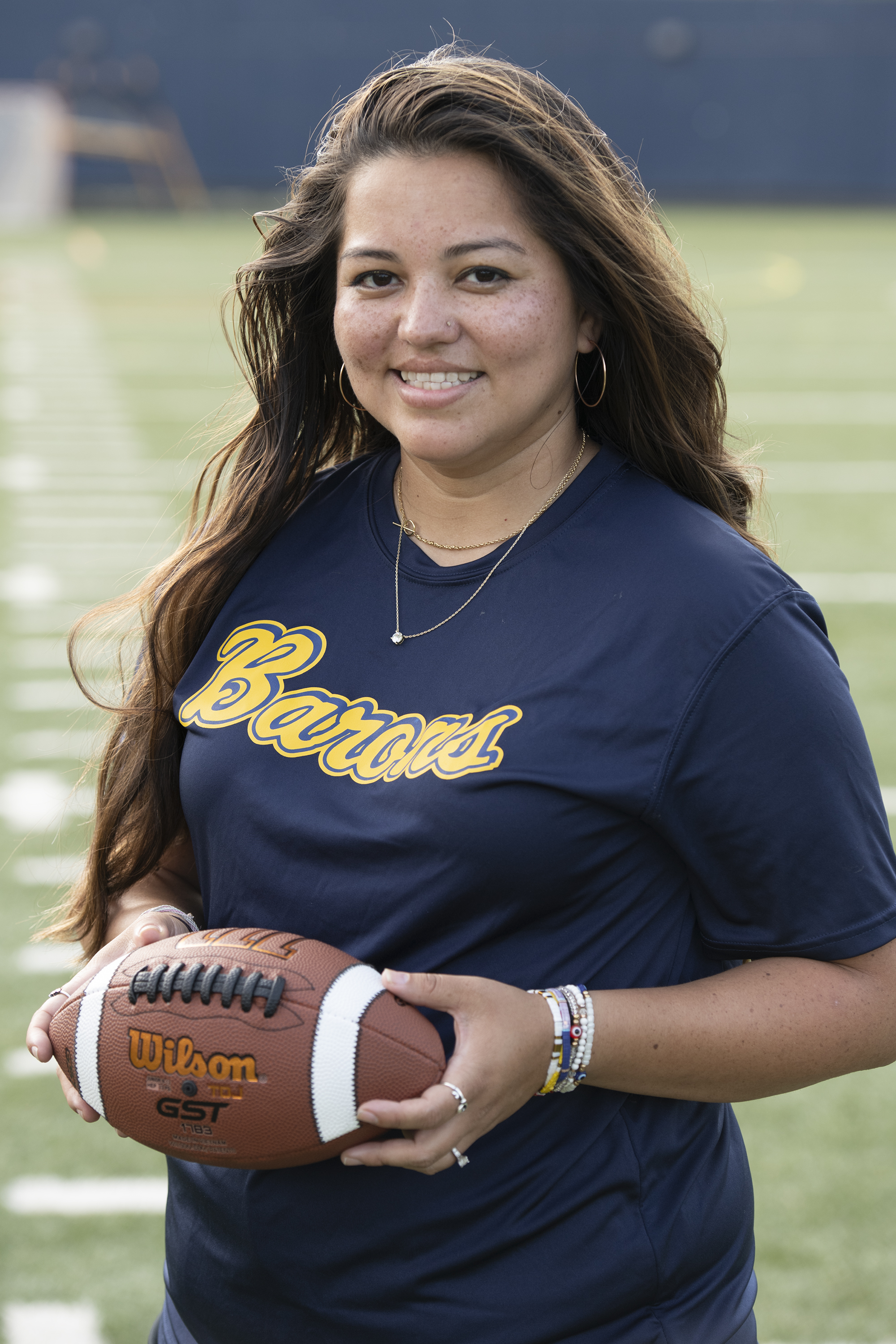 Steffany Lizama, BCC flag football coach, HHM.jpg