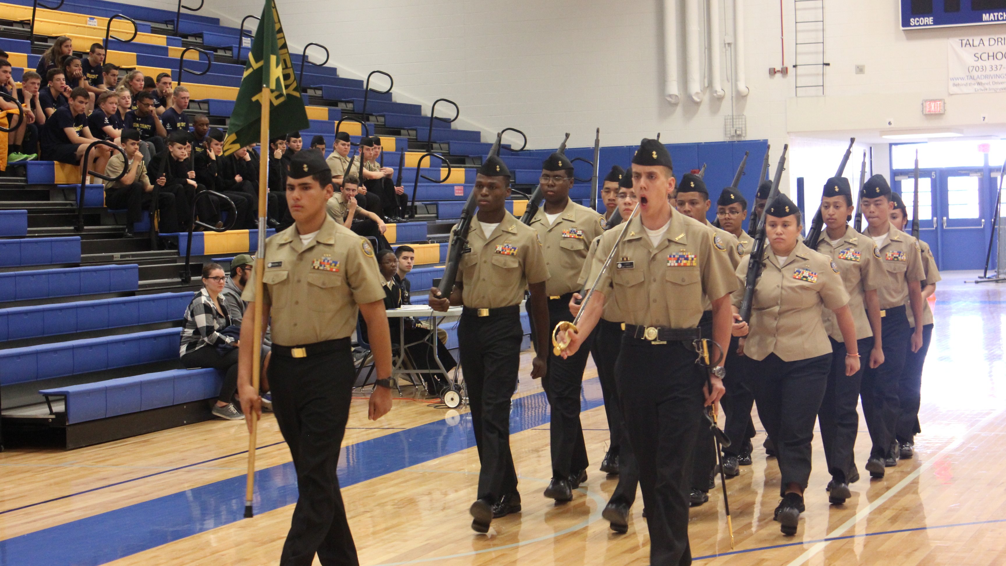 JFK NJROTC Drill Team 2016-17