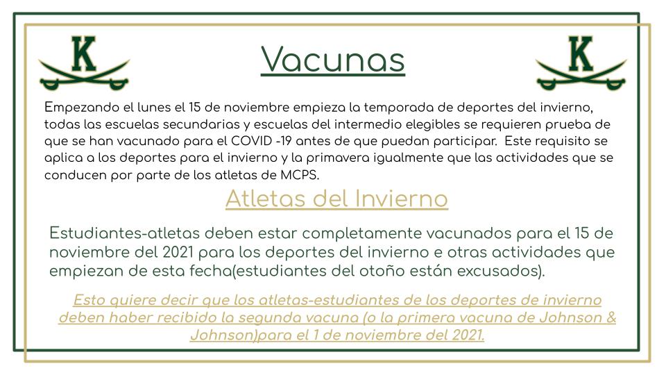 Vaccination requirements for student athletes winter 2021 - Spanish.jpg