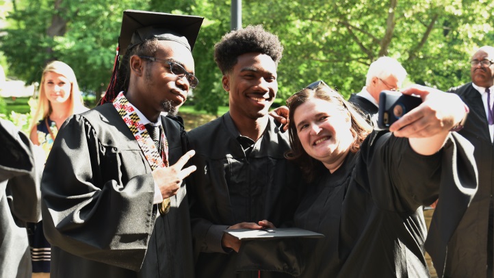 2018 Staff at Graduation